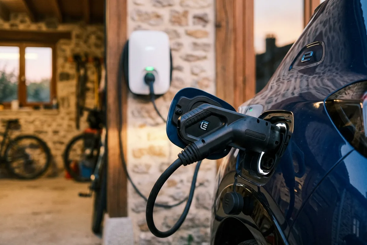 Branchement et mise en service d'une borne de recharge électrique dans le Cher Branchement et mise en service d'une borne de recharge électrique dans le Cher